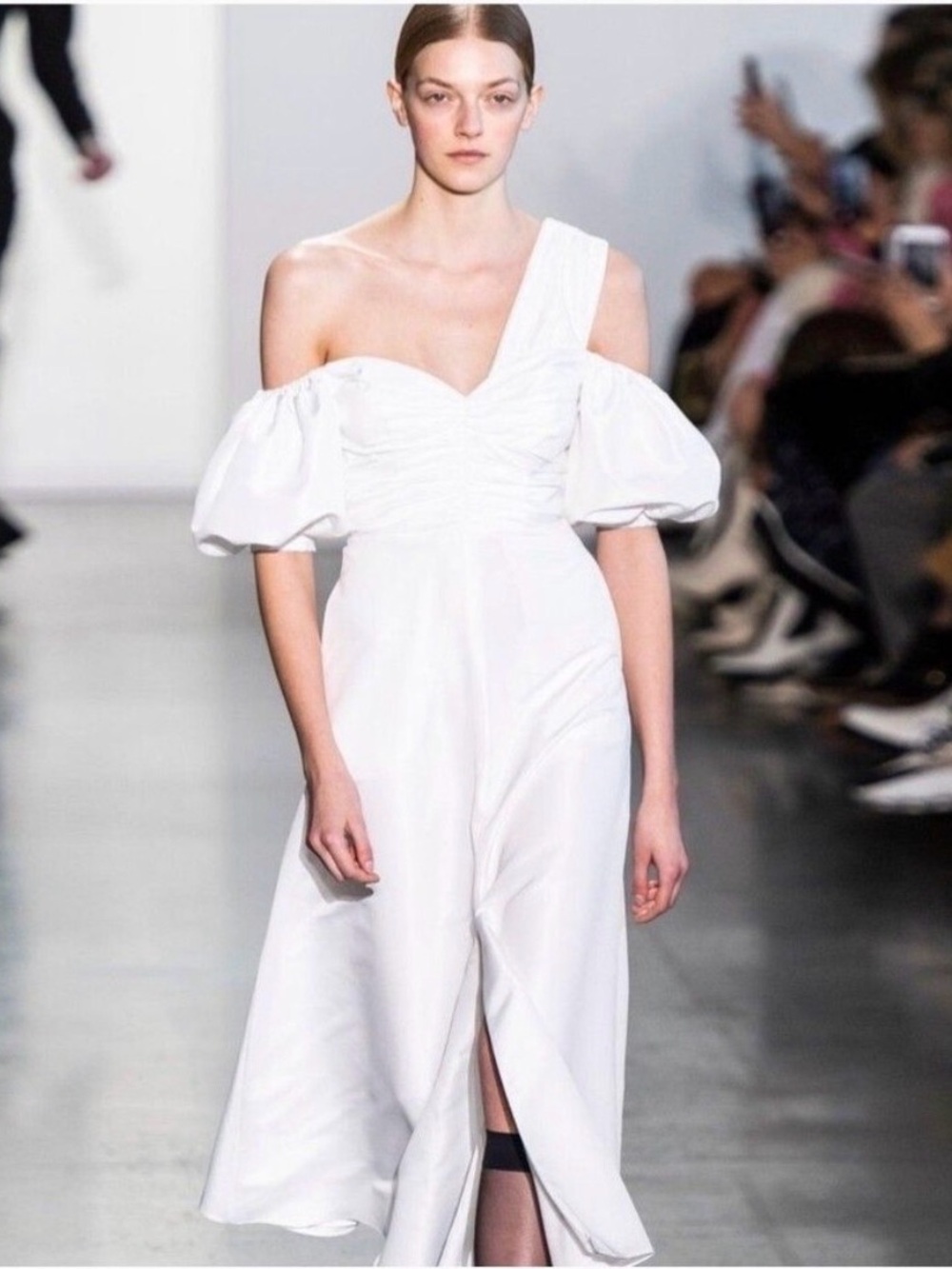 BNWT Self-Portrait Ivory Taffeta Dress
